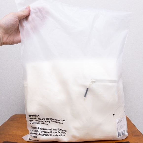 NWT Rains Track Sweatshirt XS Fossil Unisex Oversized Athleisure - Picture 7 of 7